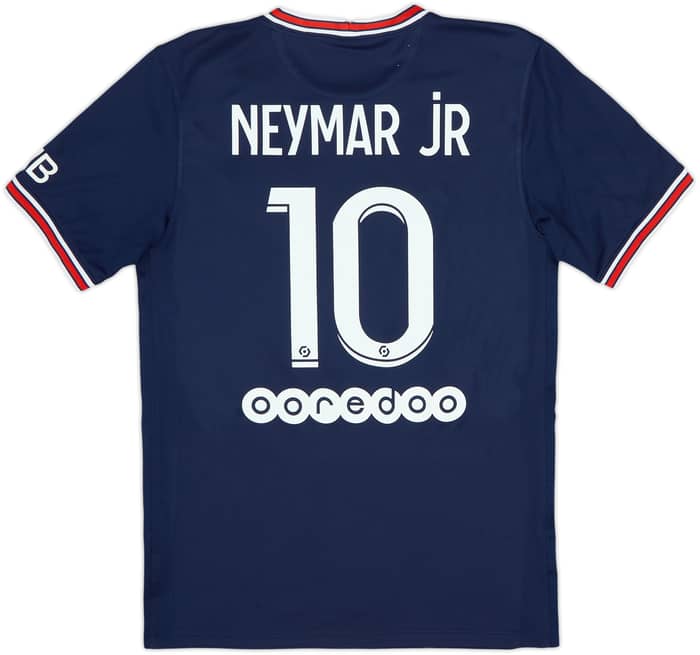 2021-22 Paris Saint-Germain Home Shirt Neymar Jr #10 - 9/10 - (S)
