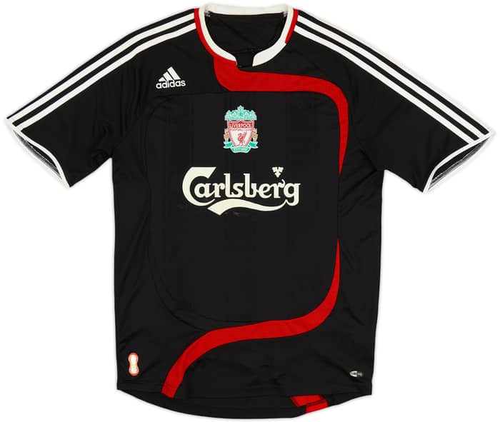 2007-08 Liverpool Third Shirt Gerrard #8 - 6/10 - (M)