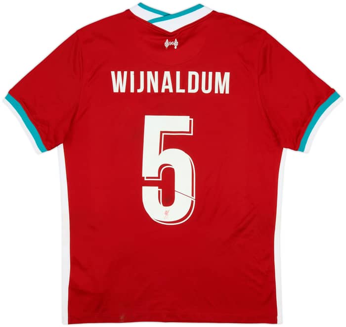 2020-21 Liverpool Home Shirt Wijnaldum #5 - 7/10 - (L)