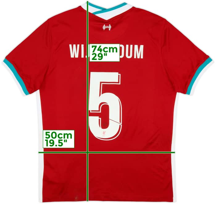 2020-21 Liverpool Home Shirt Wijnaldum #5 - 7/10 - (L)