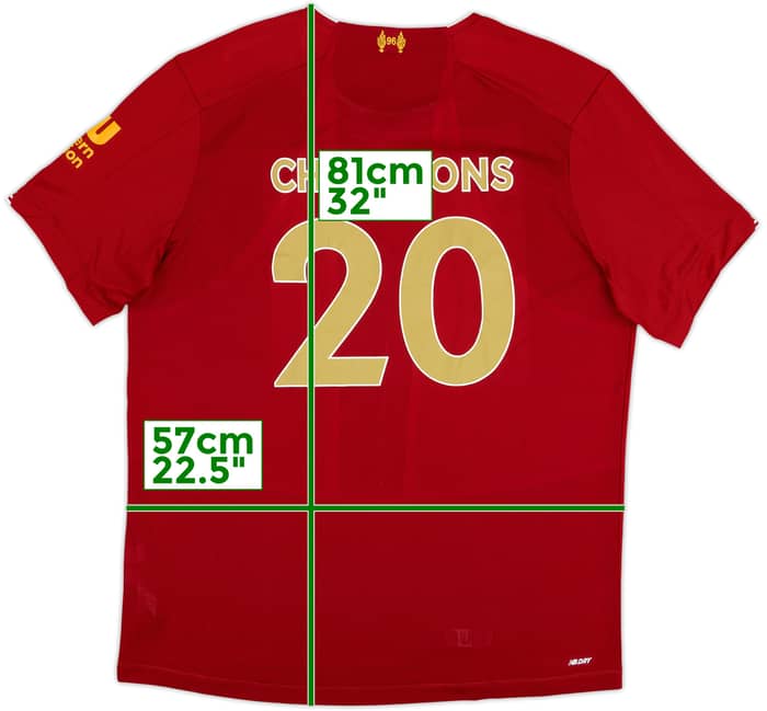 2019-20 Liverpool Home Shirt Champions #20 - 9/10 - (XL)