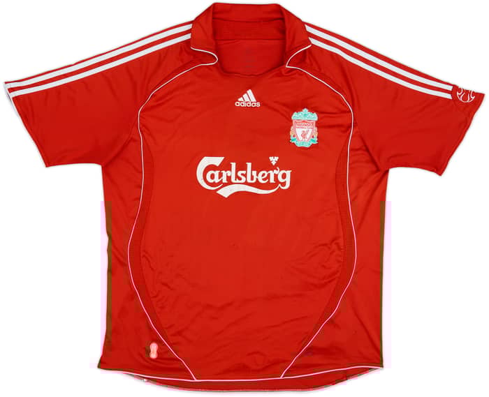 2006-08 Liverpool Home Shirt - 4/10 - (XL)