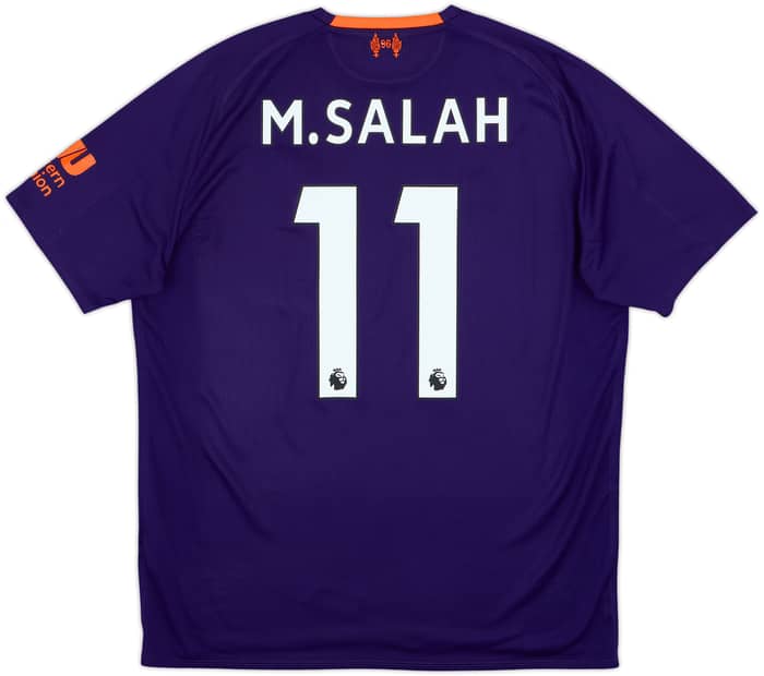 2018-19 Liverpool Away Shirt M.Salah #11 - 6/10 - (M)