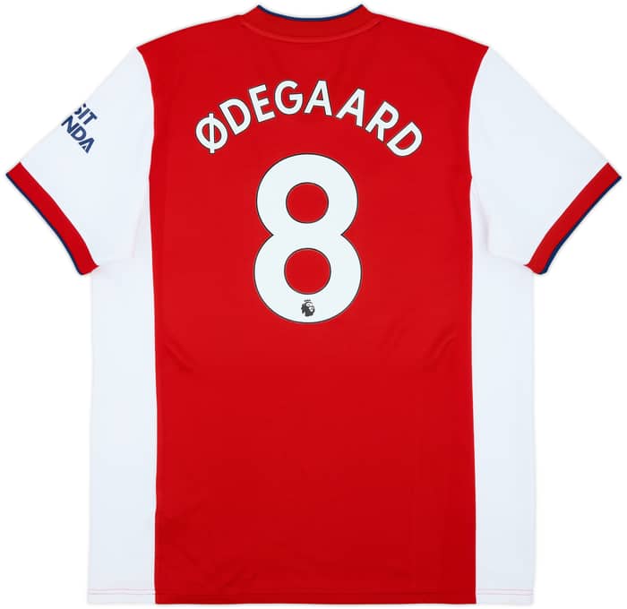 2021-22 Arsenal Home Shirt Odegaard #8 - 10/10 - (XL)