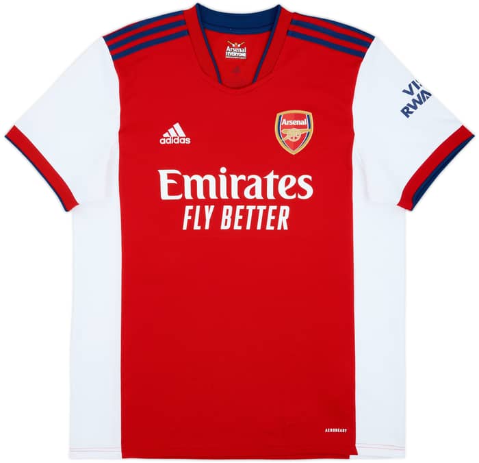 2021-22 Arsenal Home Shirt Odegaard #8 - 10/10 - (XL)