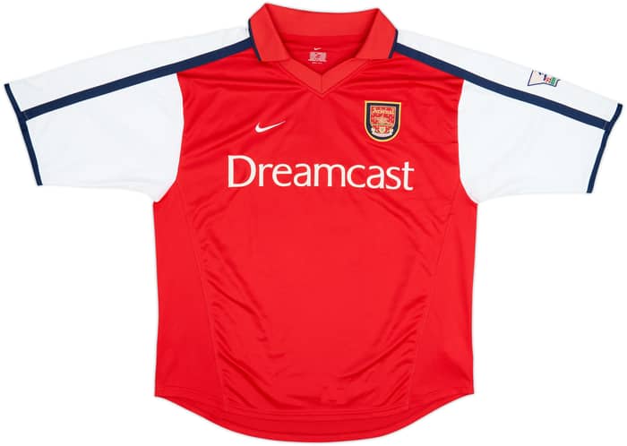 2000-02 Arsenal Home Shirt Wiltord #11 - 7/10 - (L)