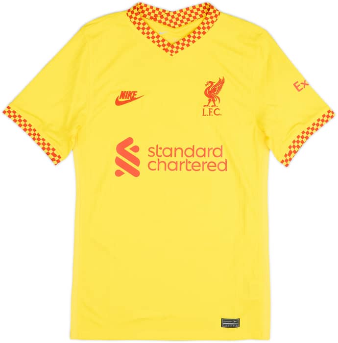 2021-22 Liverpool Third Shirt Virgil #4 - 9/10 - (XS)