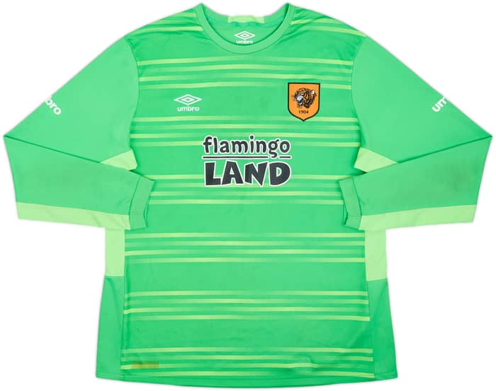 2015-16 Hull City GK Shirt - 8/10 - (XL)
