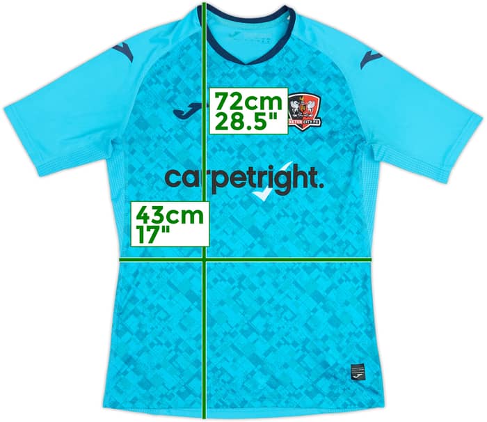 2021-23 Exeter City Third Shirt - 5/10 - (S)