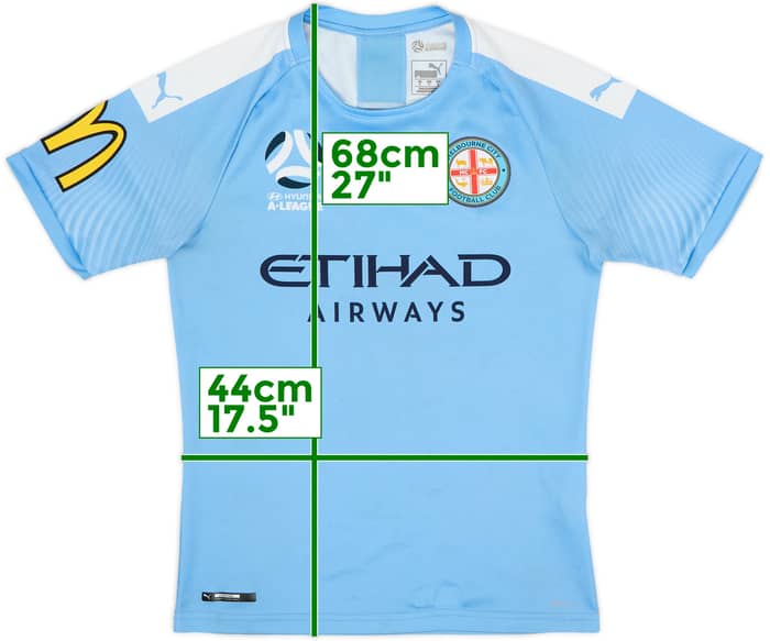 2019-20 Melbourne City Home Shirt - 6/10 - (S)