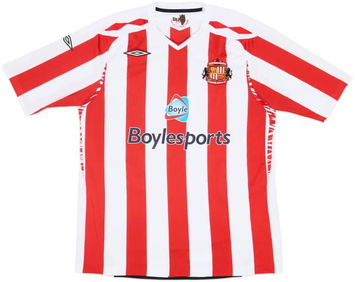 2007-08 Sunderland Home Shirt Yorke #19 - 6/10 - (XL)