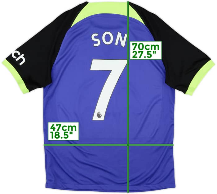 2022-23 Tottenham Away Shirt Son #7 - 10/10 - (M)