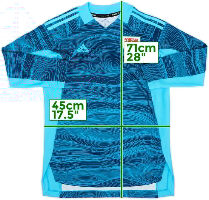 2021 Wales GK Shirt #1 - 8/10 - (Women's S)