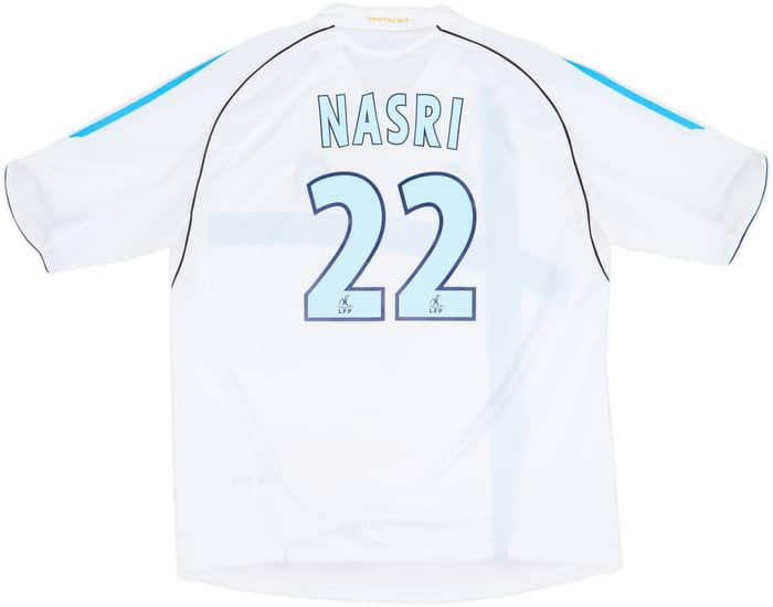 2005-06 Olympique Marseille Home Shirt Nasri #22 - 9/10 - (XL)