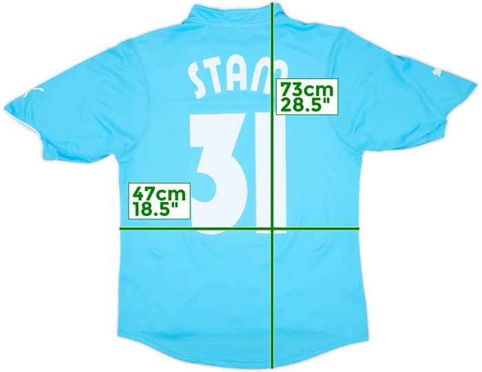 2002-03 Lazio Home Shirt Stam #31 - 8/10 - (M)