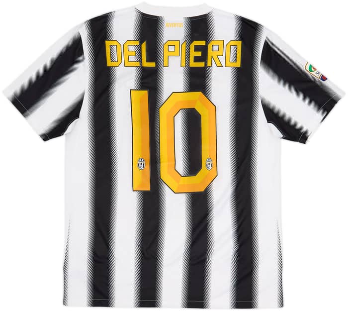 2011-12 Juventus Home Shirt Del Piero #10 - 6/10 - (L)