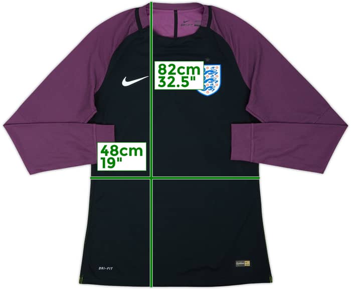 2016-18 England Authentic GK Shirt - 5/10 - (L)