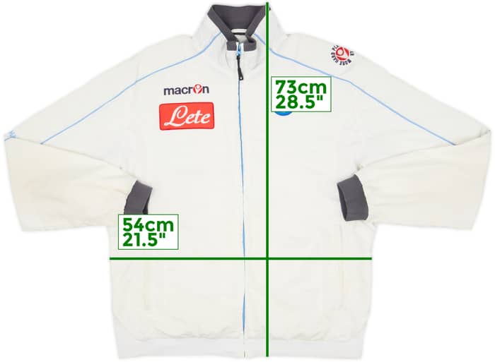 2010-11 Napoli Macron Track Jacket - 5/10 - (L)