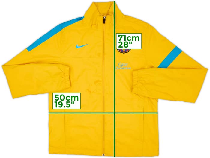 2013-14 Barcelona Nike Track Jacket - 4/10 - (S)
