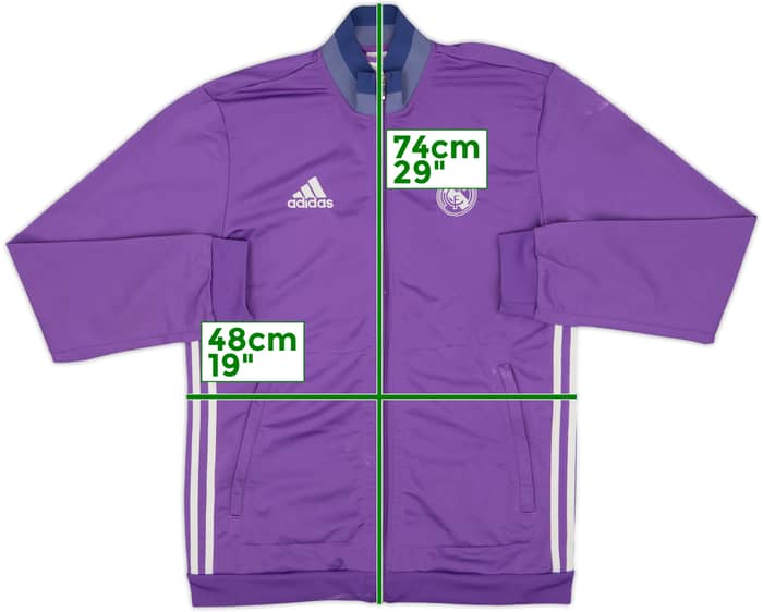 2016-17 Real Madrid adidas Track Jacket - 6/10 - (M)