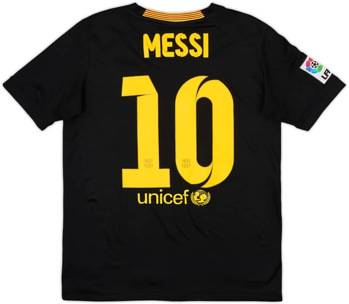 2013-14 Barcelona Third Shirt Messi #10 - 9/10 - (XL.Boys)
