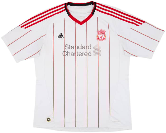 2010-11 Liverpool Away Shirt - 4/10 - (XL)