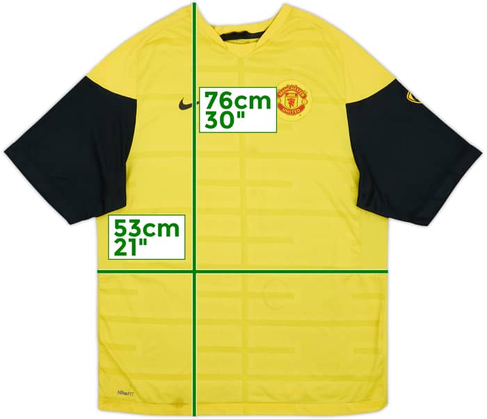 2009-10 Manchester United Nike Training Shirt - 5/10 - (L)