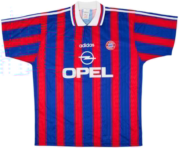 1995-97 Bayern Munich Home Shirt Klinsmann #18 - 8/10 - (XL)