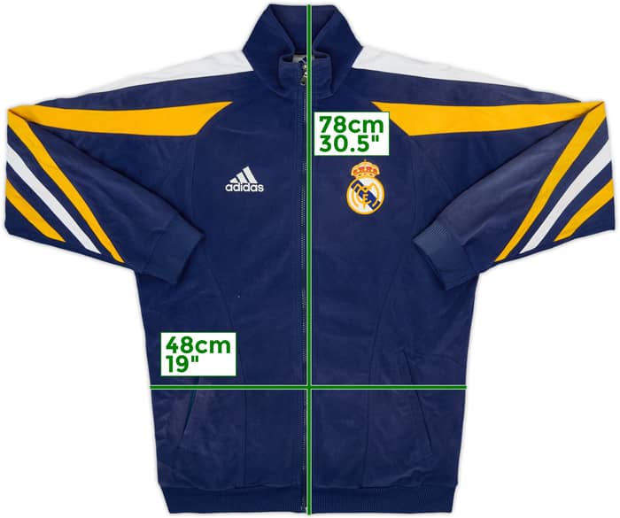 1998-99 Real Madrid adidas Track Jacket - 3/10 - (S)