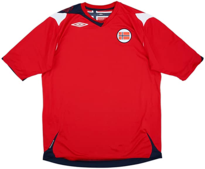 2006-08 Norway Home Shirt - 8/10 - (L)