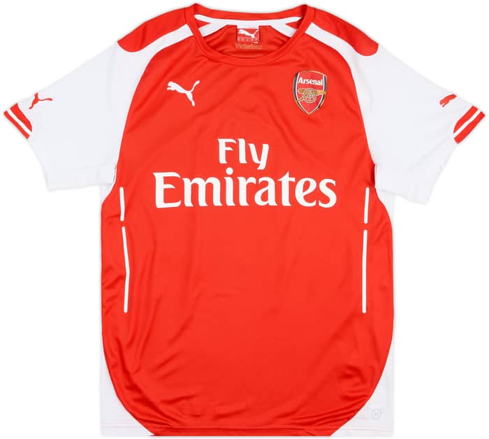 2014-15 Arsenal Home Shirt Arteta #8 - 8/10 - (M)