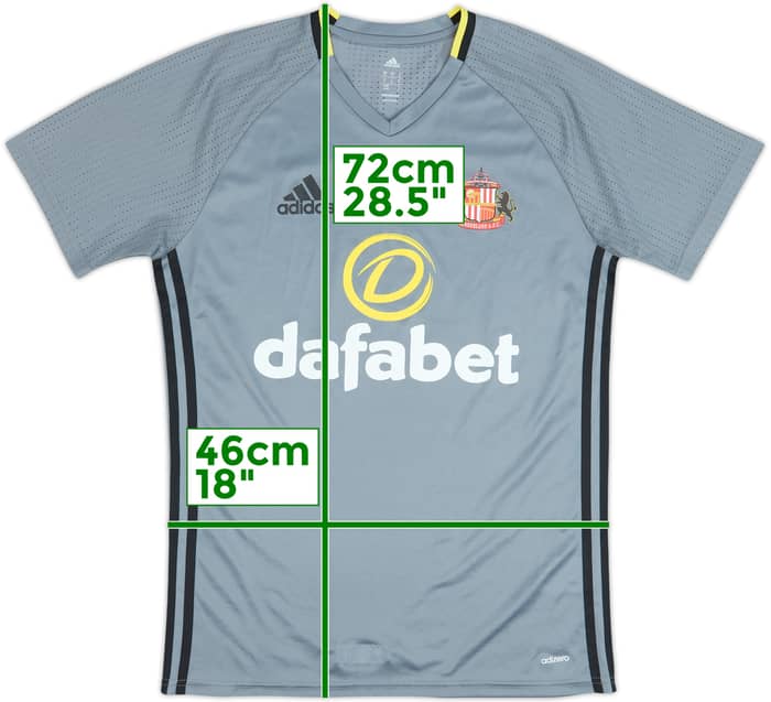 2016-17 Sunderland adizero Training Shirt - 10/10 - (M)