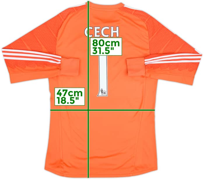 2014-15 Chelsea GK Shirt Cech #1 - 6/10 - (M)