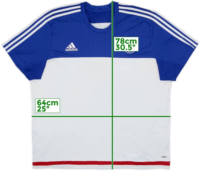 2015-16 Chelsea adizero Training Shirt - 4/10 - (XXL)