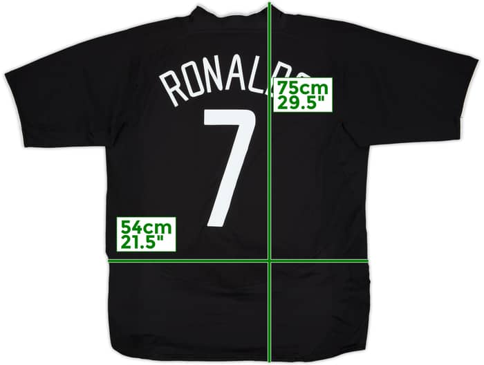 2003-05 Manchester United Away Shirt Ronaldo #7 - 6/10 - (XL)