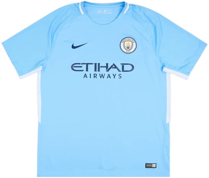 2017-18 Manchester City Home Shirt De Bruyne #17 - 10/10 - (XL)