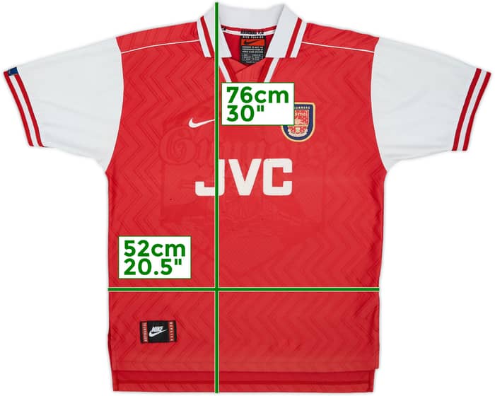 1996-98 Arsenal Home Shirt - 5/10 - (L)