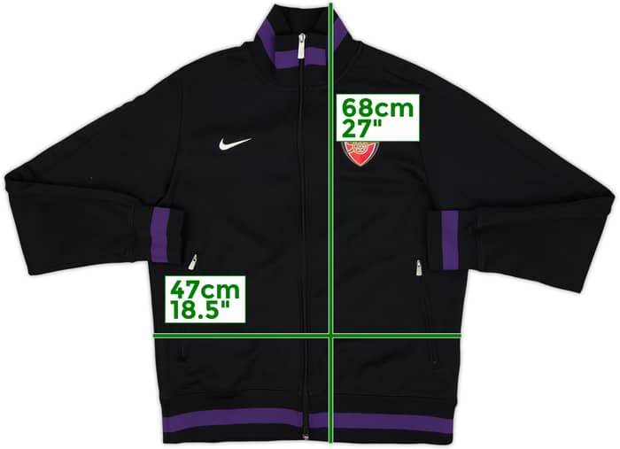 2012-13 Arsenal Nike Track Jacket - 8/10 - (M)