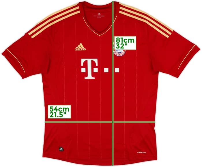 2011-13 Bayern Munich Home Shirt - 4/10 - (XL)