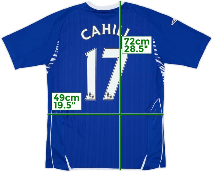 2007-08 Everton Home Shirt Cahill #17 - 6/10 - (M)