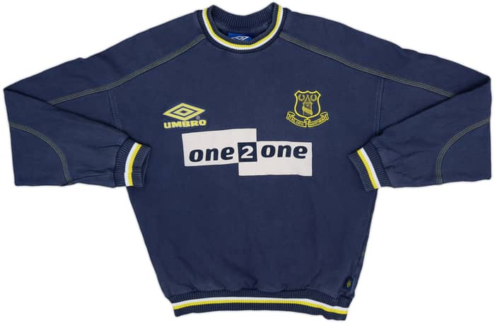 1998-99 Everton Umbro Sweat Top - 6/10 - (XL.Boys)
