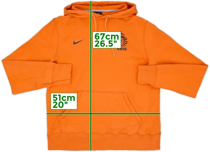 2012-13 Netherlands Nike Hooded Top - 5/10 - (M)