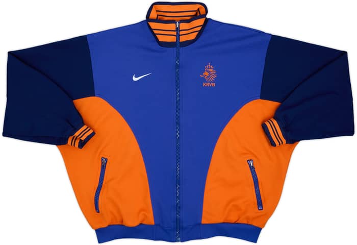 1996-97 Netherlands Player Issue Nike Track Jacket - 9/10 - (L)