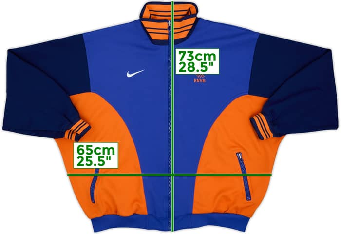 1996-97 Netherlands Player Issue Nike Track Jacket - 9/10 - (L)