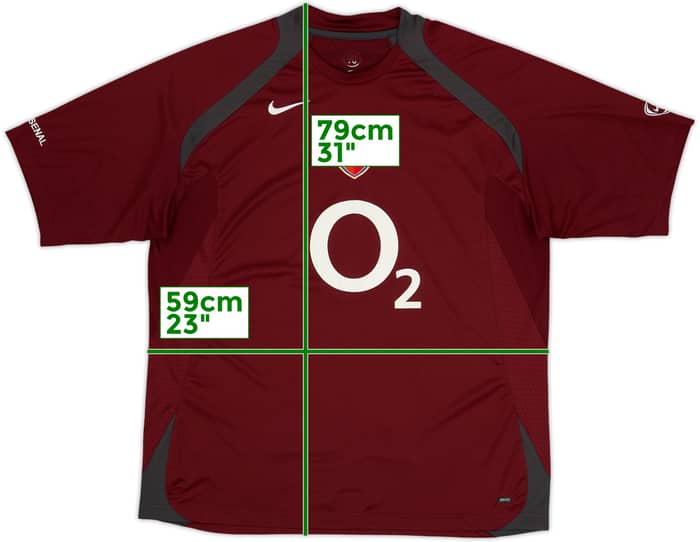 2005-06 Arsenal Nike Training Shirt - 6/10 - (XL)