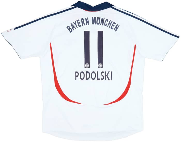 2006-07 Bayern Munich Away Shirt Podolski #11 - 7/10 - (XXL)