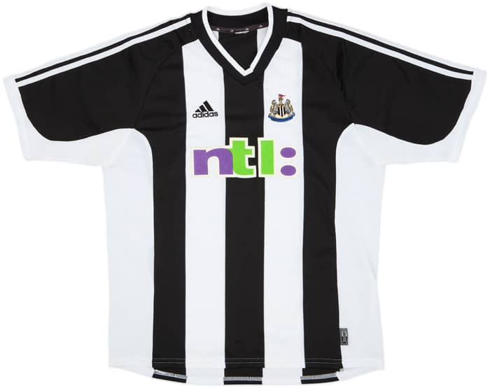 2001-03 Newcastle Home Shirt Shearer #9 - 8/10 - (XL)
