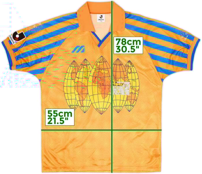 Camiseta de local del Shimizu S-Pulse 1994-95 - 4/10 - (L)