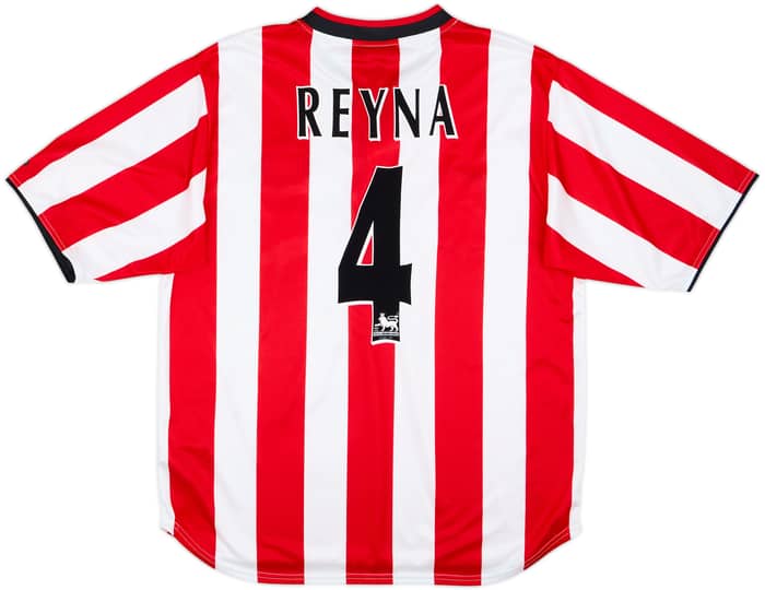 2000-02 Sunderland Home Shirt Reyna #4 (L)