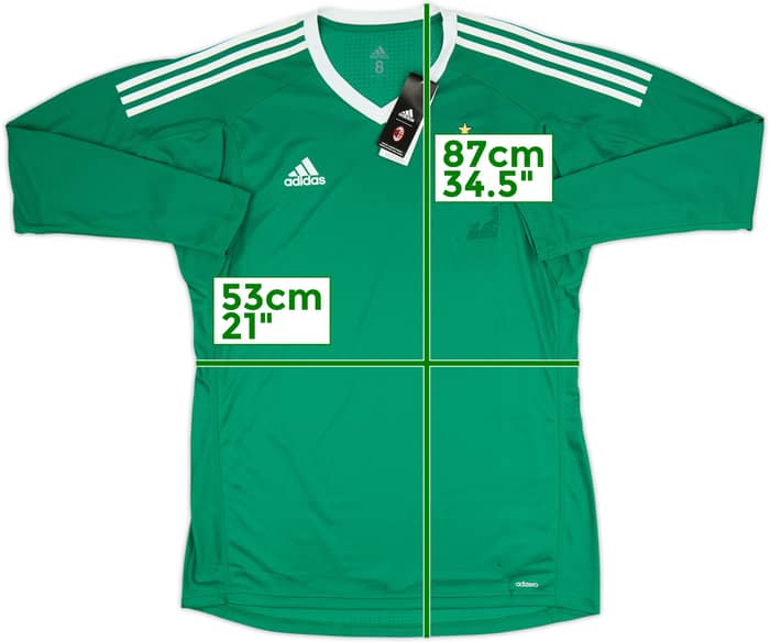 2017-18 AC Milan Player Issue GK Shirt (L)